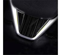 MEXWLOP , for Camry XV70 2018 2019 2020, Stainless Steel Car Steering Wheel Trim Circle Cover Sticker Interior Moulding Steering Wheel Trim Sticker(BLACK C Black)