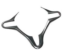 MEXWLOP , for Civic, FD2 2006-2011, ABS Carbon Fiber Style Inner Steering Wheel Cover Trim Interior Mouldings Auto Stickers Steering Wheel Trim Sticker