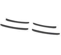 MEXWLOP For DODGE, Challenger 2009+ Charger 2010+ Car Wheel Rim Eyebrow Bumper Protector Arch Trim Stickers Strip Accessories Car Fender Flare
