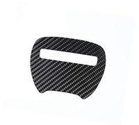 MEXWLOP , for DODGE, Challenger 2015-2019, Real Carbon Fiber Interior Steering Wheel Panel Trim Decor Cover Interior Mouldings Sticker Steering Wheel Trim Sticker