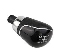 MEXWLOP for Focus, 2 MK2 2005-2011, for Fiesta, for Kuga 2008-2012 Car 5 6 Speed Gear Head Shift Knob Leather Gaiter Boot Gear Shift Knob(5 Black Knob)