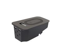 MEXWLOP For, for VOLVO, for XC60 XC90 V90CC V60 V90 S60 S90 V60CC Charging Plate Mobile Phone Car QI Wireless Charger Car Wireless Charger(S90)