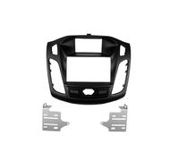 MEXWLOP For Ford, for Focus, III C-Max 2011 Up Radio Stereo Panel Fascia C Max Face Plate Dash Install Mounting Trim Kit CD DVD Adapter Facia Car Audio Trim