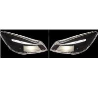 MEXWLOP, for Ford, Kuga/Escape 2013-2016 Car Front Headlight Cover Auto Lamp Shell Masks Shell Lampshade Transparent Glass Headlamps front light lens protector(BLACK Left and Right)