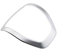 MEXWLOP , for ford, Ranger 2015 2016, 1 Piece ABS Chrome Car Steering Wheel Decoration Cover Trim Sticker Accessories Steering Wheel Trim Sticker