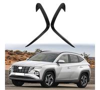 MEXWLOP , for Hyundai, Tucson NX4 2020 2021 Front Fog Light Lamp Cover Trim Bumper Molding Garnish Eyebrow Eyelid Carbon Fiber Fog Light Trim