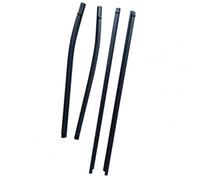 MEXWLOP, for Isuzu, for D-Max Pickup 2010 2011 2012 2013 2014 2015 Weatherstrip Seal Belt Glasses Glass Moulding Automotive Window Seals Car Window Trim Strip