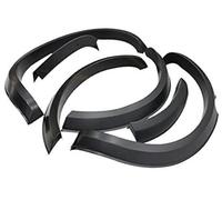 MEXWLOP For Isuzu, Mu-x 2017 2018 2019 2020 6pcs/set Car Fender Flares Wheel Arch Matte Balck Mudguards Car Fender Flare