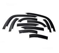 MEXWLOP For Jeep, Compass 2011-2016 Car Front Rear Fender Flares Wheel Extension Arch Cover Trim Black Exterior Accessories Car Fender Flare
