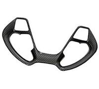 MEXWLOP , for Kia, forte K3 2016-2018, DX Carbon Fiber Inner Steering Wheel Strip Cover Trim Automotive Interior Stickers Black Steering Wheel Trim Sticker