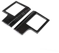 MEXWLOP , for Land, for Rover, Discovery Sport 2015-18, Black Stainless steel Center Console Frame Decoration Cover Trim Car interior Steering Wheel Trim Sticker(BLACK side frame)