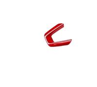MEXWLOP , for Mazda, 2 Demio 3 6 CX-3 CX-5 CX5 CX 5 CX8 CX-9 Axela ATENZA 2017 2018 2019, Car Steering Wheel Covers Trim Sticker Accessories Steering Wheel Trim Sticker(Red)