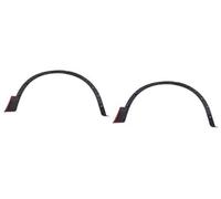 MEXWLOP For Mazda, CX-4 CX4 CX 4 2016 2017 2018 2019 Car Side Wheel Arch Fender Flares Black Mudguard Wheel Eyebrow Trim Car Fender Flare(2 PC Last)