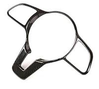 MEXWLOP , for Mercedes-Benz, ABG class W177 W247 W205 X253 W167 class, real carbon fiber steering wheel decorative frame sticker interior Steering Wheel Trim Sticker(Carbon Fiber)