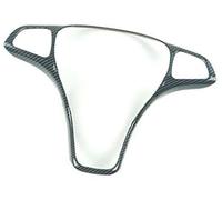 MEXWLOP for Mercedes-Benz, C Class W205/E W213/GLC X253, ABS Steering Wheel Button Frame Decoration Cover Trim Car Styling Steering Wheel Sticker(Carbon Fiber Color)