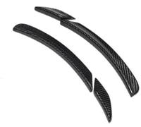 MEXWLOP For Mercedes-Benz, W204 C-Class C63 AMG 2008-2009 Car Carbon Fiber Wheel Eyebrow Eyelids Fender Arches Flares Trim Cover Car Fender Flare