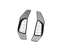MEXWLOP , for Mercedes, for Benz, W205 X253 GLC C Class 2015-2018, Car Steering Wheel Shift Paddle Shift Extension Decoration Cover Trim Steering Wheel Trim Sticker(Silver)