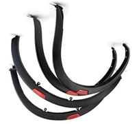 MEXWLOP For NISSAN, Navara Frontier 2021 2022 2023 Car Fender Flares Wheel Arches Extensions With Red Reflector Car Fender Flare