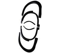 MEXWLOP For NISSAN, X-TRAIL T32 Rogue 2017 2018 2019 2020 6pcs/set Car Matte Black Wheel Arch Fender Flares Mudguards Car Fender Flare