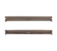 MEXWLOP For Renault, Koleos 2009 2010 2011 2012 2013 2014 2015 Car Panorama Sunroof Roller Blind Sunshade Curtain Cover Assembly Sunroof Sunshade Curtain(Beige Front x Rear)