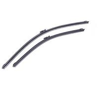 MEXWLOP For Seat, for Alhambra, 2001-2010 Auto Parts Soft Rubber Car Wipers Front Windshield Wiper Blade(BLACK Right Hand Drive)