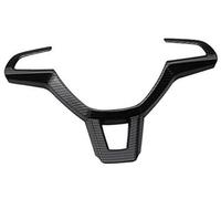 MEXWLOP, for Skoda, for KODIAQ, for Octavia, A7 Rapid Yeti, for Superb, Car Steering Wheel Buttons Cover Trim Accessories Car Styling Steering Wheel Trim Sticker(Carbon Black)