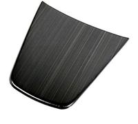 MEXWLOP , for Tesla, Model 3, Steering Wheel Low Part Sticker Cover Trim Stainless Steel Car Interior Accessories Steering Wheel Trim Sticker(Black)