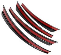 MEXWLOP For Tesla, Model Y 4pcs Non Punching Hidden Mudguard Wheel Arch Modification Accessories Car Fender Flare(Matte Black)