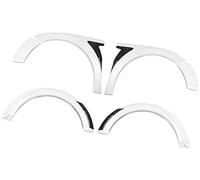 MEXWLOP For Toyota, Camry SE XSE 2018-2022 Sport Car Wheel Fender Flares Trim Wide Body Arch Eyebrow Cover Brow Mudguard Kit Car Fender Flare(Black)