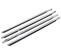 MEXWLOP, for Toyota, for Land, for Cruiser Fzj100 105 Hdj100 Hzj100 105 Uzj100 1998-2007 Outer Window Glass Sealing Trim Strips 7574060030 Car Window Trim Strip(Black)