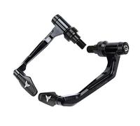 MEXWLOP for Yamaha, for MT07 MT09 MT-10 MT-125 MT-03 MT-01 XSR Handlebar Grips Brake Clutch Levers Guard Protector& Hand Grips Bar End Cap Motorcycle Brake Lever(Black)