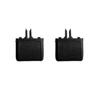 MEXWLOP Front A/c Air Conditioning Vent Outlet Tab Clip Repair Kit Tools Auto Accessories, for Toyota, Prado 2010-2017 Car Air Vent Grille(BLACK 1Pair)