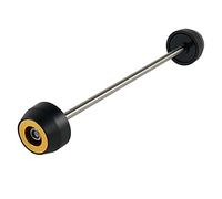 MEXWLOP Front Axle Slider Wheel Crash Protector, for Triumph, for Daytona 675 675R 2013 2014 2015 2016 2017 Street Triple R RX 2015-2016 Motorcycle Fork Protector(Gold)