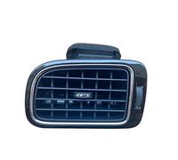 MEXWLOP Front Dash Glossy Black AC Air Vent Grille, for VW, for POLO, 5 6R 2 GEN Hatchback GTI GTS, for vento, 2014 2015 2016 2017 2018 6R0819703 Car Air Vent Grille(BLACK Left-Paino Paint)