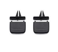 MEXWLOP Front Dashboard AC Conditioner Air Vent Grille Outlet Cover Panel, for Porsche, Boxster Cayman 987 2006 2007 2008 2009 2010-2012 Air Vent Cover(BLACK 1 Pair Silder Clips)