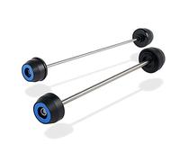 MEXWLOP Front Rear Axle Slider Wheel Fork Crash Protector, for Yamaha, for FZ07 FZ-07 MT07 FZ MT 07 XSR700 XSR 700 2016-2019 2018 2017 MT-07 Motorcycle Fork Protector(Blue)