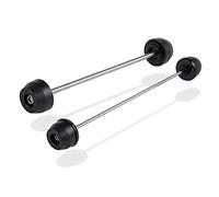 MEXWLOP Front Rear Axle Slider Wheel Fork Crash Protector, for Yamaha, for FZ07 FZ-07 MT07 FZ MT 07 XSR700 XSR 700 2016-2019 2018 2017 MT-07 Motorcycle Fork Protector(Black)