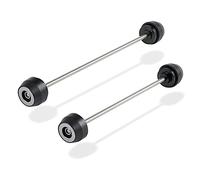 MEXWLOP Front Rear Axle Slider Wheel Fork Crash Protector, for Yamaha, for YZF-R6 YZF R6 2017 2018 2019 Motorcycle Accessories Parts Motorcycle Fork Protector(Titanium)