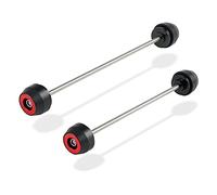 MEXWLOP Front Rear Axle Slider Wheel Fork Crash Protector, for Yamaha, for YZF-R6 YZF R6 2017 2018 2019 Motorcycle Accessories Parts Motorcycle Fork Protector(Red)
