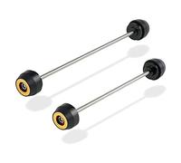 MEXWLOP Front Rear Axle Slider Wheel Fork Crash Protector, for Yamaha, for YZF-R6 YZF R6 2017 2018 2019 Motorcycle Accessories Parts Motorcycle Fork Protector(Gold)