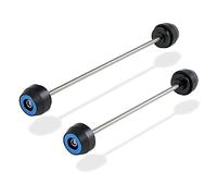 MEXWLOP Front Rear Axle Slider Wheel Fork Crash Protector, for Yamaha, for YZF-R6 YZF R6 2017 2018 2019 Motorcycle Accessories Parts Motorcycle Fork Protector(Blue)