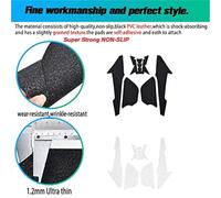 MEXWLOP Gas Oil Fuel Tank Sticker Protector Decals Stickers Tank Pad Protector Motorcycle Stickers Compatible with CB500X CB400X 2019 2020 2021 2022 Motorcycle Anti Slip Pad(White With Logo)
