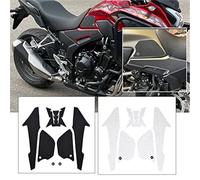 MEXWLOP Gas Oil Fuel Tank Sticker Protector Decals Stickers Tank Pad Protector Motorcycle Stickers Compatible with CB500X CB400X 2019 2020 2021 2022 Motorcycle Anti Slip Pad(Black)