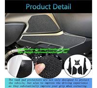 MEXWLOP Gas Oil Fuel Tank Sticker Protector Decals Stickers Tank Pad Protector Motorcycle Stickers Compatible with CB500X CB400X 2019 2020 2021 2022 Motorcycle Anti Slip Pad(Black With Logo)