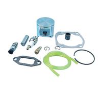 MEXWLOP Haishine 48mm Piston Rings Needle Vavle Filter Gasket Kit, for Husqvarna 365, for Jonsered,2065 2165 Chainsaw W Spark Plug Fuel Line Chainsaw Piston Kit