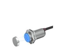 MEXWLOP Hall Switch Magnetic Proximity Sensor Njk5003 M18 Cylinder Series Sensing Distance 10mm 10-30vdc Npn Pnp No Nc Proximity Sensor(Dc 3-wires Pnp No)