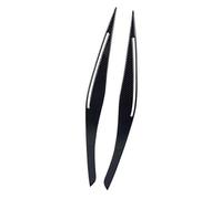 MEXWLOP Headlight Eyebrow, for 3, for Series E90 318i 320i 325 2009 2010 2011 2012 Headlight Eyelid Eyebrow Cover Carbon Fiber Style Headlight Eyebrow(BLACK Carbon Fiber)