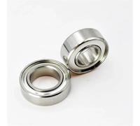 MEXWLOP Hybrid Ceramic Stainless Steel Ball 2mm 3mm 4mm 5mm 6mm 7mm 8mm 10mm Zz Shielded Fishing Reel Miniature Bearing Ball Bearing(5x11x5mm 1pc)