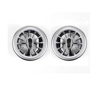 MEXWLOP Interior Front Dashboard Air Condition AC Vent Outlet Turbo Trim, for, for, V Class Vito Viano Valente Metris W447 15-19 Car Air Vent Grille(BLACK 1pair)