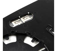 MEXWLOP Left Door Wing Heated Mirror Glass, for Ford, Transit Custom BK2117K741BB 1766587 (2012-2021) Wing Mirror Glass